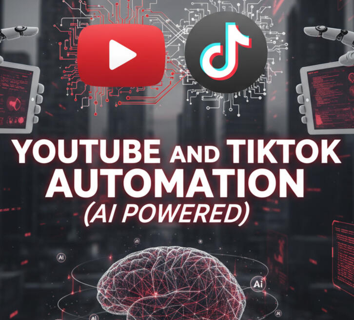 Youtube and TikTok Automation (AI Powered)