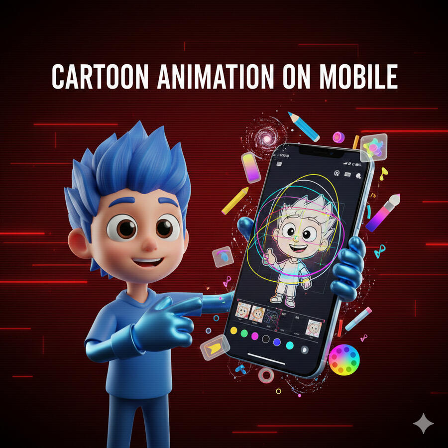 Cartoon Animation on Mobile